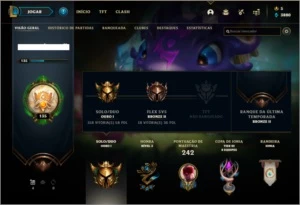 Conta Ouro 1 - League of Legends LOL