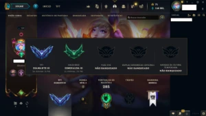 Conta Lol Todas As Skins Do Jogo! - League of Legends