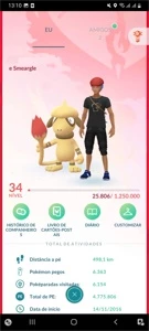 CONTA DE POKÉMON GO - Pokemon GO