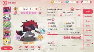 Megamon Acc lvl 84/ server 147/ VIP 12/ 1.9KK Power - Pokémon