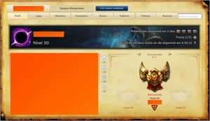 Conta Gold IV (77 Campeões e 50 skins) - League of Legends LOL