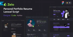 Zelio - Personal Portfolio Resume Laravel Script