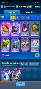 Conta De Clash Royale Com 12K De Trofeus