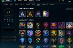 Conta Platina 3 - League of Legends LOL