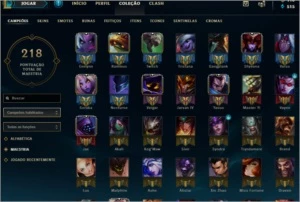 Conta Platina 3 - League of Legends LOL
