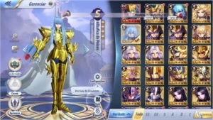 SAINT SEIYA AWAKENING - COM 1400 GEMAS AVANÇADAS E LIVROS SSA