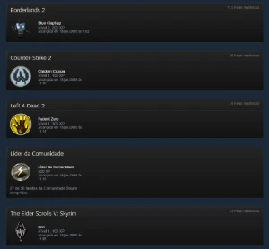 Conta steam Lvl 15 - 10 Anos