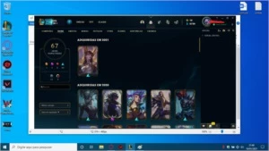 conta lol d4 e valorant ouro 3, muitas skins - League of Legends