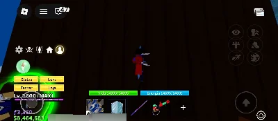 Blox Fruits Level Max + Godhuman + Shark V3 - Roblox