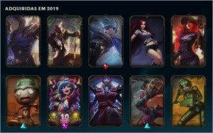 CONTA PLATINA 3 - LVL 54 - League of Legends LOL