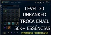 Contas do CONDE - LVL 30 PRONTA (Skin/Cápsulas/EA/Passe) - League of Legends LOL