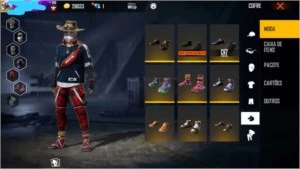 CONTA FF GEMADA COM PASSE STEAMPUNK E TOP CRIMINAL🔥 - Free Fire