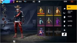 CONTA FF GEMADA COM PASSE STEAMPUNK E TOP CRIMINAL🔥 - Free Fire