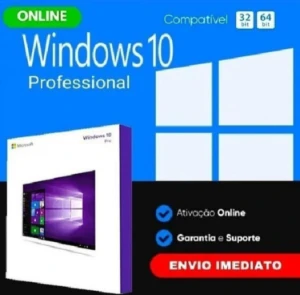 Chave de ativação Windows 10 Pro vitalícia - Softwares e Licenças