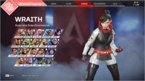Conta Apex - Herança Wraith - Apex Legends