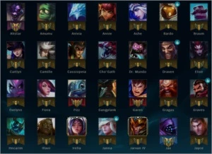 Conta Plat 4 com 89 champs - League of Legends LOL