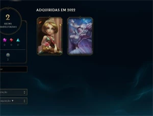 Conta lol d1  66% de winrate - League of Legends