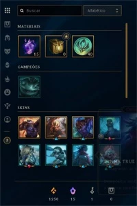 Conta lol d1  66% de winrate - League of Legends
