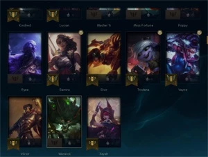 Conta lol d1  66% de winrate - League of Legends