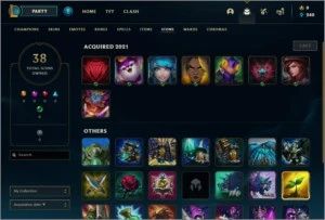 Conta diamante 1 com 65% de winrate - League of Legends LOL