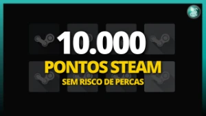 10.000 Pontos Steam (Steam Points)