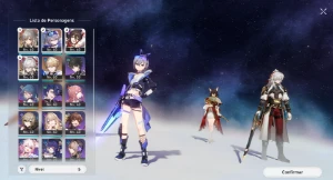 Conta de Honkai Star Rail Jing+Bis Silver Wolf(Loba)+Bis - Genshin Impact