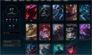 Conta de League Of Legends DIAMANTE 4 LOL