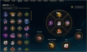 Conta de League Of Legends DIAMANTE 4 LOL