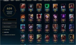 Conta de League Of Legends DIAMANTE 4 LOL