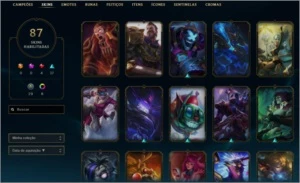 Conta de League Of Legends DIAMANTE 4 LOL