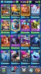 Conta Clash Royale nv 13 *Melhor Custo benefício do Site