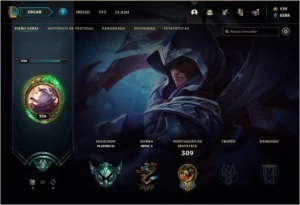 Conta Platina 3  Quase Full Champ - League of Legends LOL