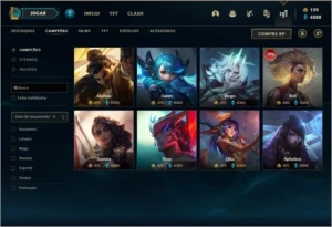 Conta Platina 3  Quase Full Champ - League of Legends LOL