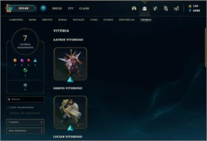 Conta Platina 3  Quase Full Champ - League of Legends LOL