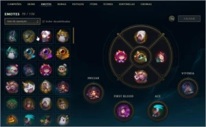 CONTA 297 SKINS + DE 3500R$ GASTOS (TODOS CHAMPIONS) - League of Legends LOL