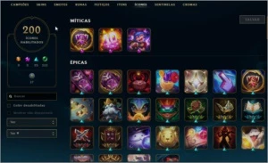 CONTA 297 SKINS + DE 3500R$ GASTOS (TODOS CHAMPIONS) - League of Legends LOL