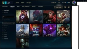 Conta League Of Legends LOL