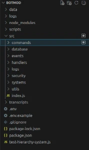🤖 Bot de Moderação Discord Completo + Sistema de Hierarquia