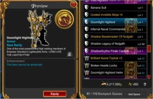 Conta Aqw 11 Anos*BARATA*DESAPEGANDO - Adventure Quest World