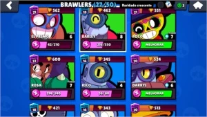VENDO CONTA DE BRAWL STARS + CLASH ROYALE