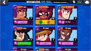VENDO CONTA DE BRAWL STARS + CLASH ROYALE