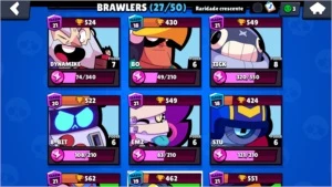 VENDO CONTA DE BRAWL STARS + CLASH ROYALE