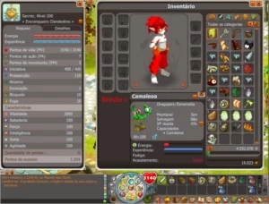 Conta Sacrier 200 Spiritia Scrolado com todos os dados - Dofus