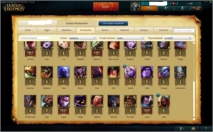 Conta Golv V Quase todos champions - League of Legends LOL