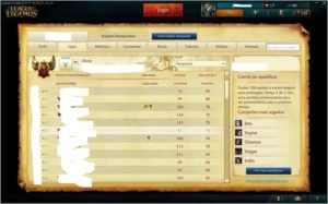 Conta Golv V Quase todos champions - League of Legends LOL