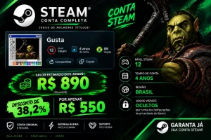 Conta Stem com 103 jogos - Albion Online
