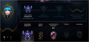 Conta D4 s11 sem e-mail confirmado. - League of Legends LOL