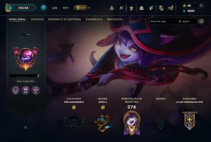 Conta LoL Ex-Mestre - League of Legends