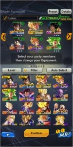 Conta Dragon Ball Legends FULL META