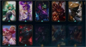 Conta no lol plat 2 - 113 skins - League of Legends